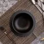 Салатник 500мл 15см фарфор ROCK BLACK DM8023 (24/6)