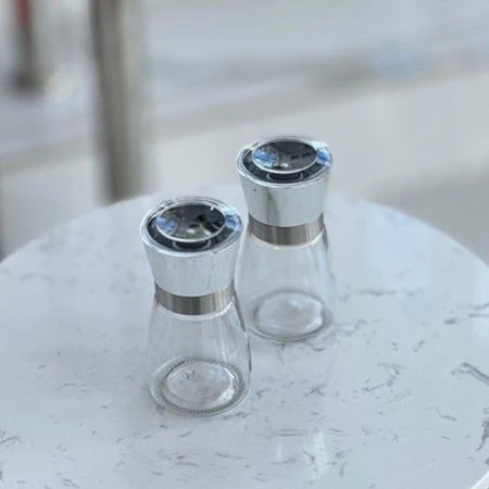 Солонка 6*6,5*13см стекло (А10) (12)