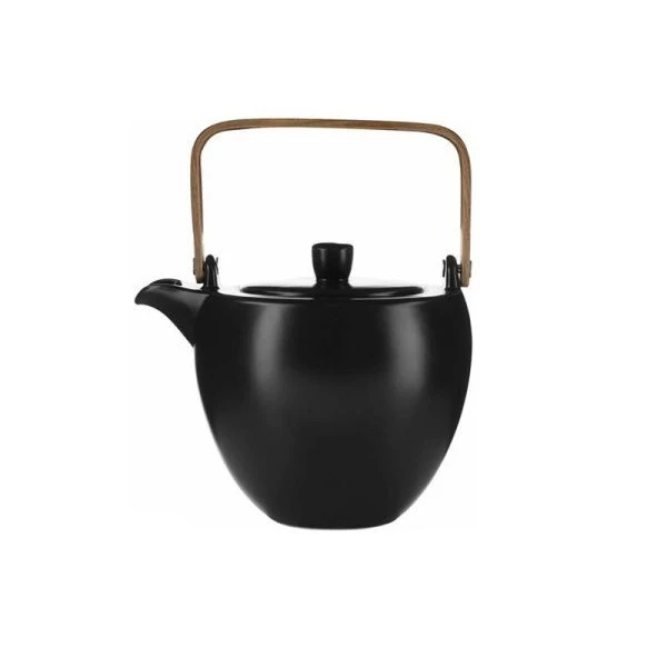Чайник заварочный 1125мл керамика BILLIBARRI LESS MATT DARK BROWN (2)