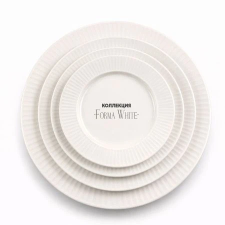 Блюдо круглое 31см фарфор Forma White десертная 12" 1115г BW22-05/JC-18225 (3/18)