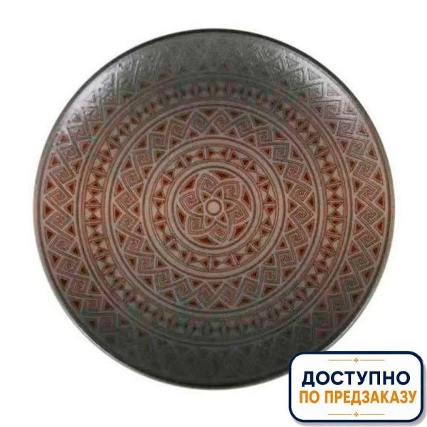 Тарелка мелкая 23см фарфор ДАМАСК десертная S-MT-DMSGRM23DZ (12)