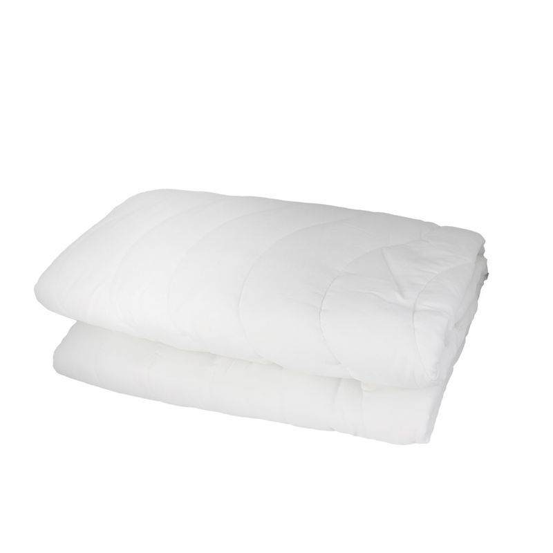 Одеяло 1,5сп гостиничное холлофайбер (пл.150) белое 145*205 (5)