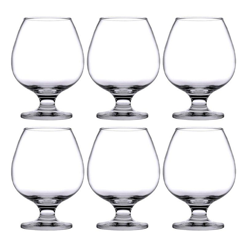 Бокалы для бренди набор 6шт 395мл стекло БИСТРО (4)