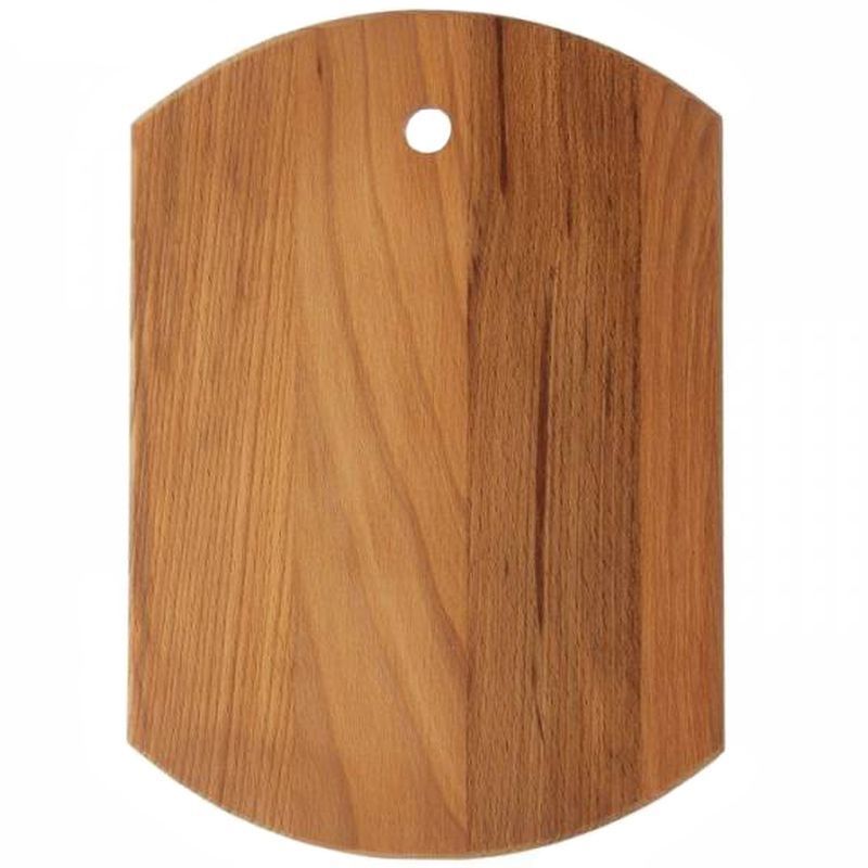 Доска разделочная 35*24,5*1,6см бук ХОЗЯЮШКА бочка 02-1 (10) матрица