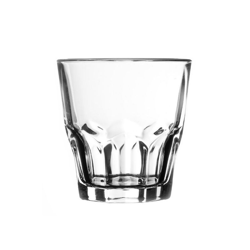 Стакан 200мл стекло ГРАНИТИ низкий (24)