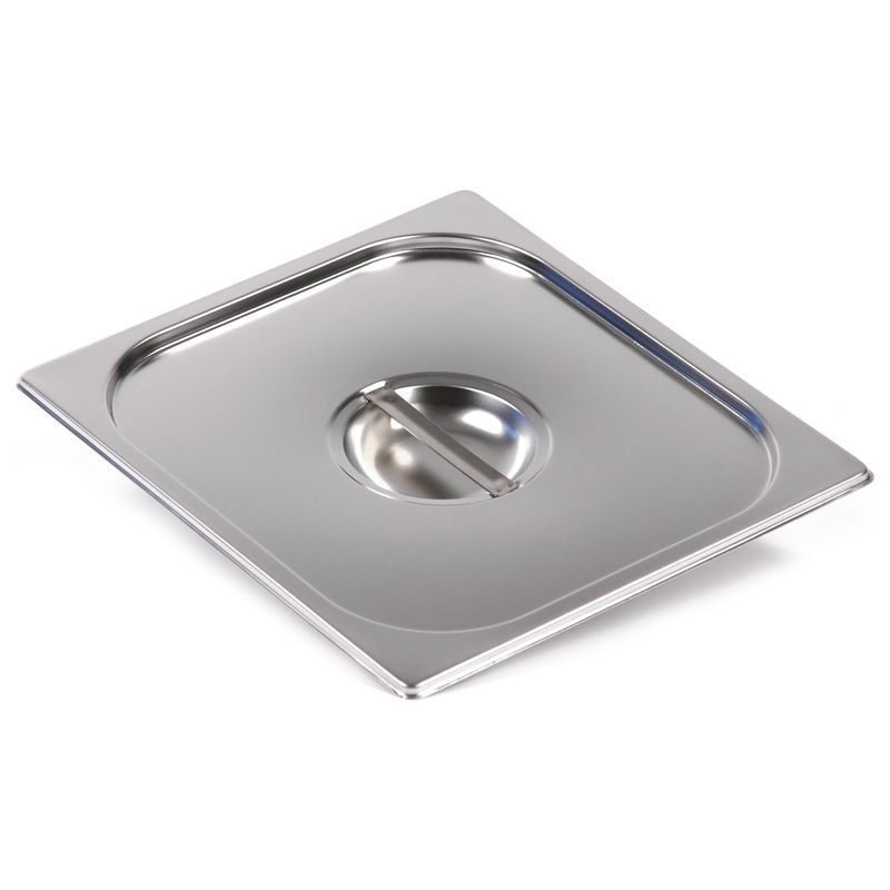 Крышка на гастроемкость 0,8мм нерж. сталь LUXSTAHL 823-L 354*325мм для GN 2/3