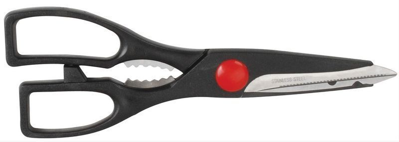 Ножницы кухонные 20см нерж.сталь/пластик Forte (100)