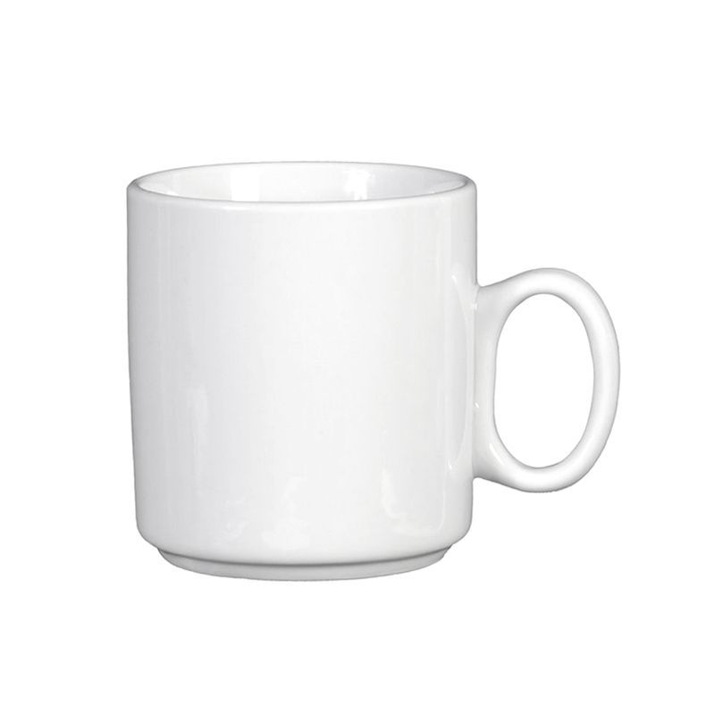 Кружка 200мл фарфор БЕЛЬЕ Непоседа (24)