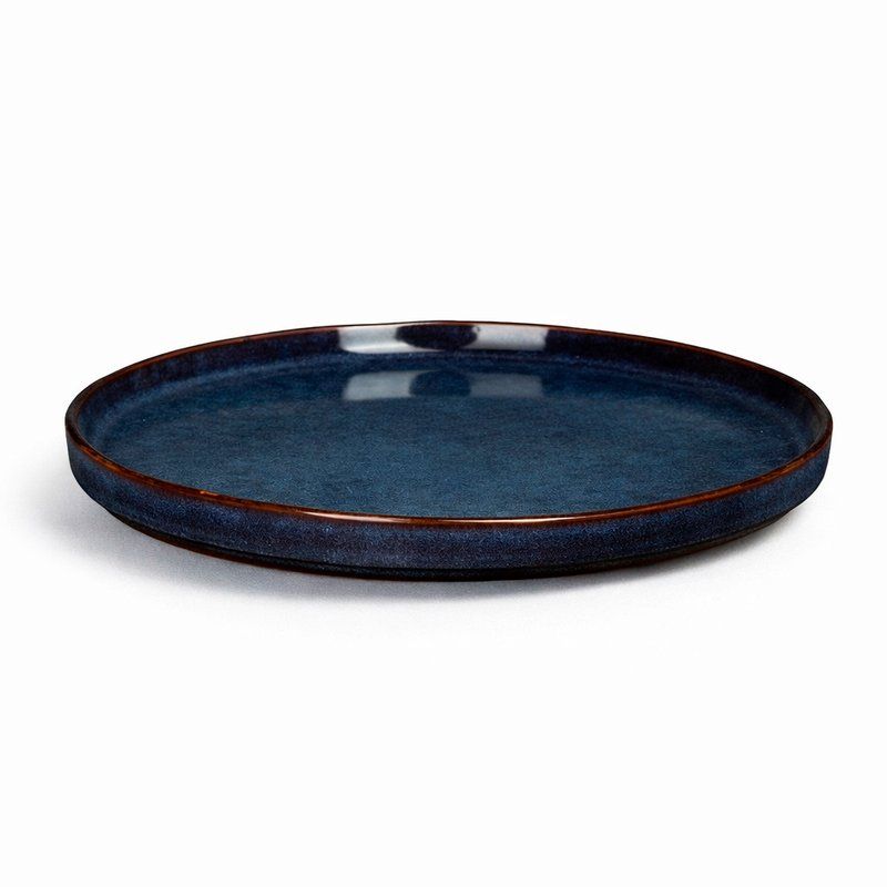 Тарелка мелкая 26,5см фарфор CELESTE синий обеденная [HL473250, HL927210] (6)