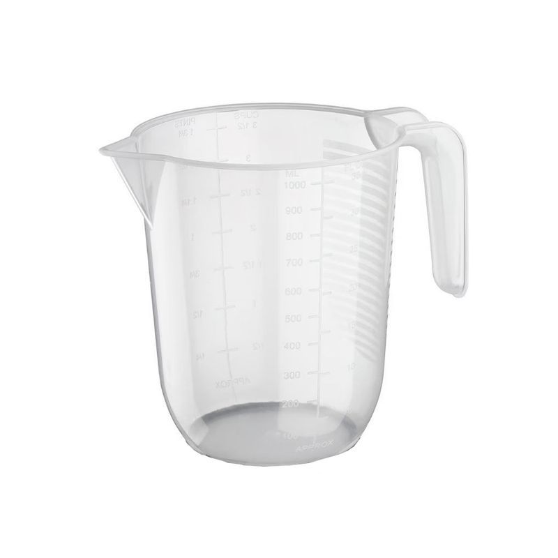 Мерная кружка 1л пластик Ар (60)