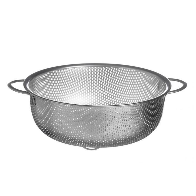 Дуршлаг 22см нерж.сталь с 2-мя ручками AST-002-Дг-22 (24)
