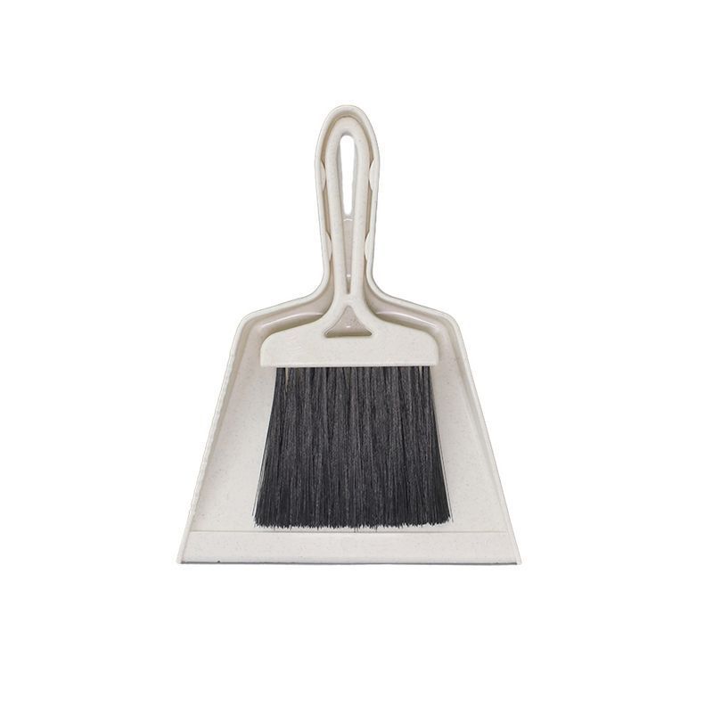 Набор совок и щетка-сметка 25см пластик Malta бежевый флэк (16) 221224527/04