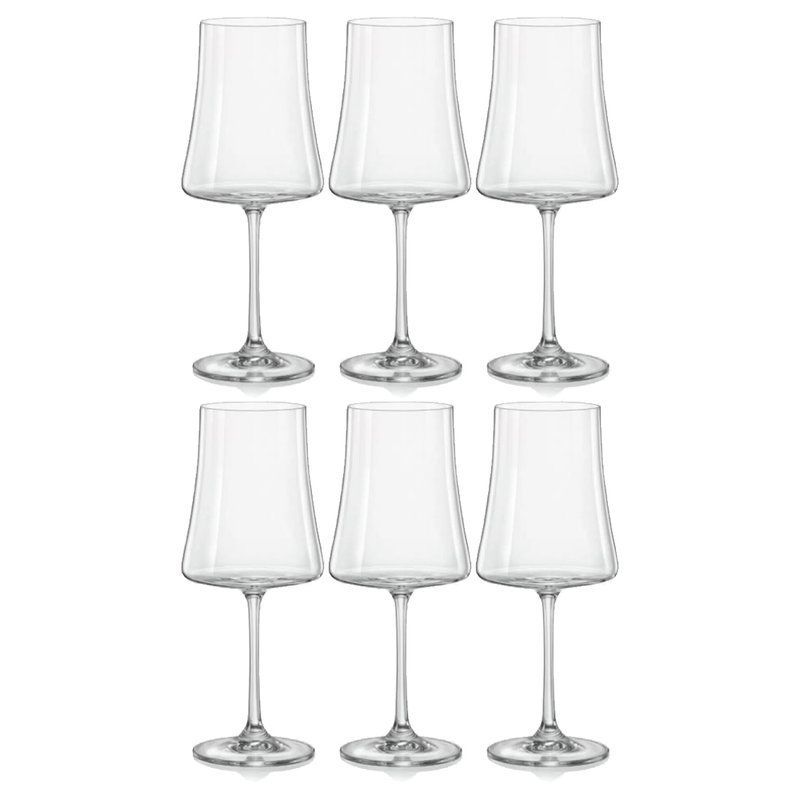 Бокалы для вина набор 6шт 460мл стекло ЭКСТРА (4/8)