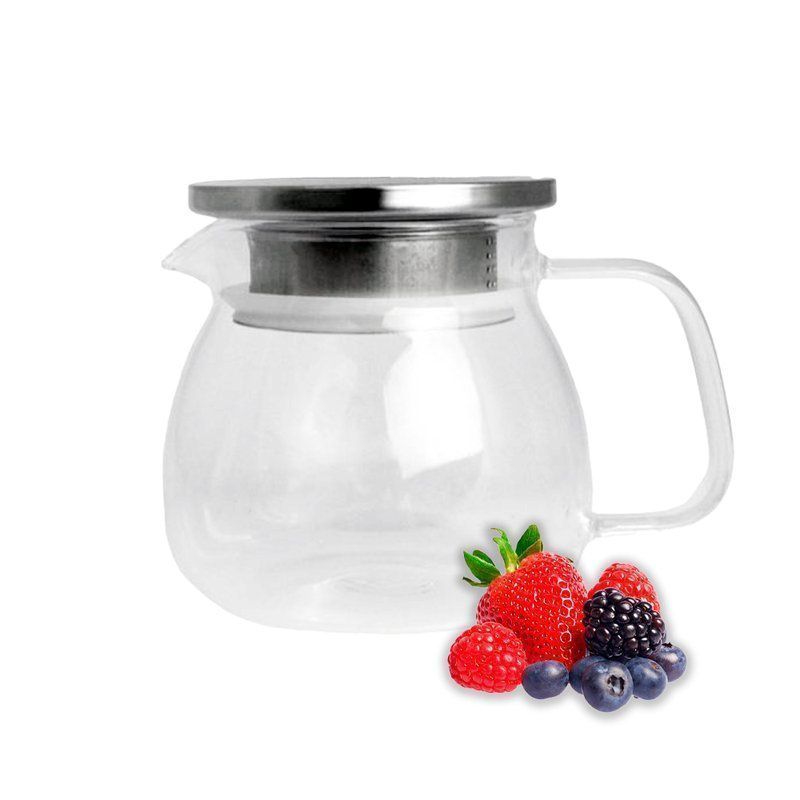 Чайник заварочный 500мл стекло с мет.фильтром JC-15786 (60)