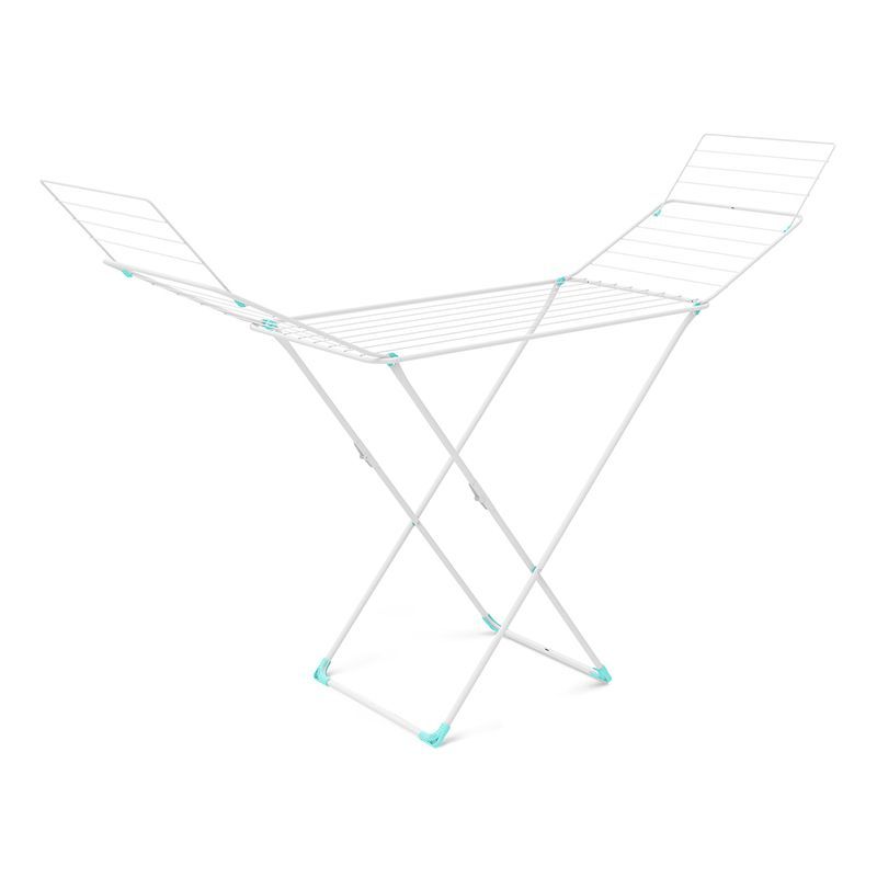 Сушилка для белья напольная 22м 213,5*53,5*128см металл складная с доп.секциями белая СБ1-УВ1(6)