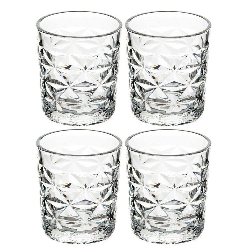 Стаканы набор 4шт 305мл стекло ЭСТРЕЛЛА (6)