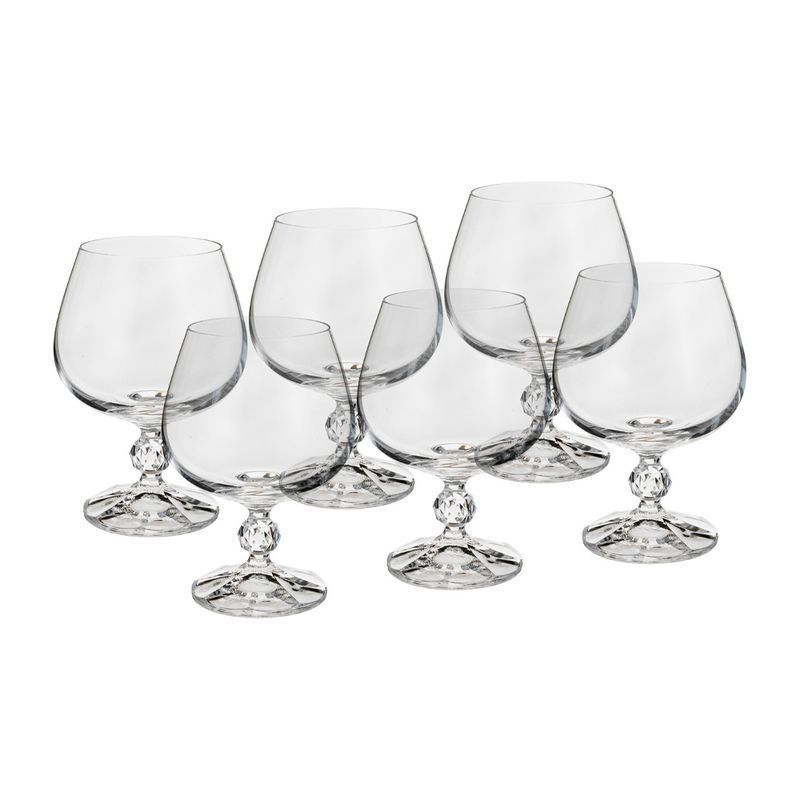 Бокалы для коньяка набор 6шт 250мл стекло КЛАУДИЯ/СТЕРНА (8) 16219