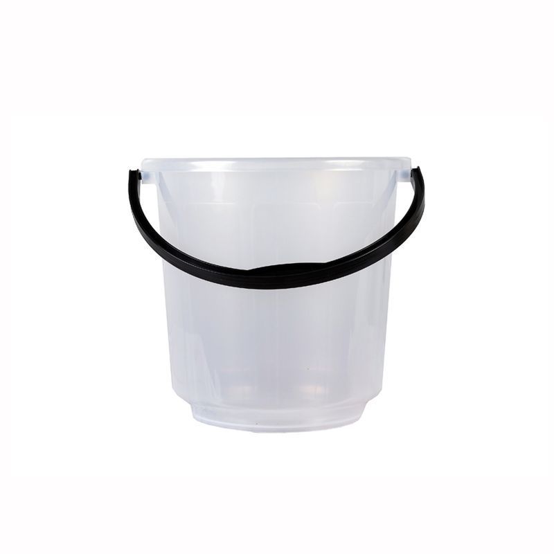 Ведро 5л пластик пищевое прозрачное без крышки ВП5-01/П (15)