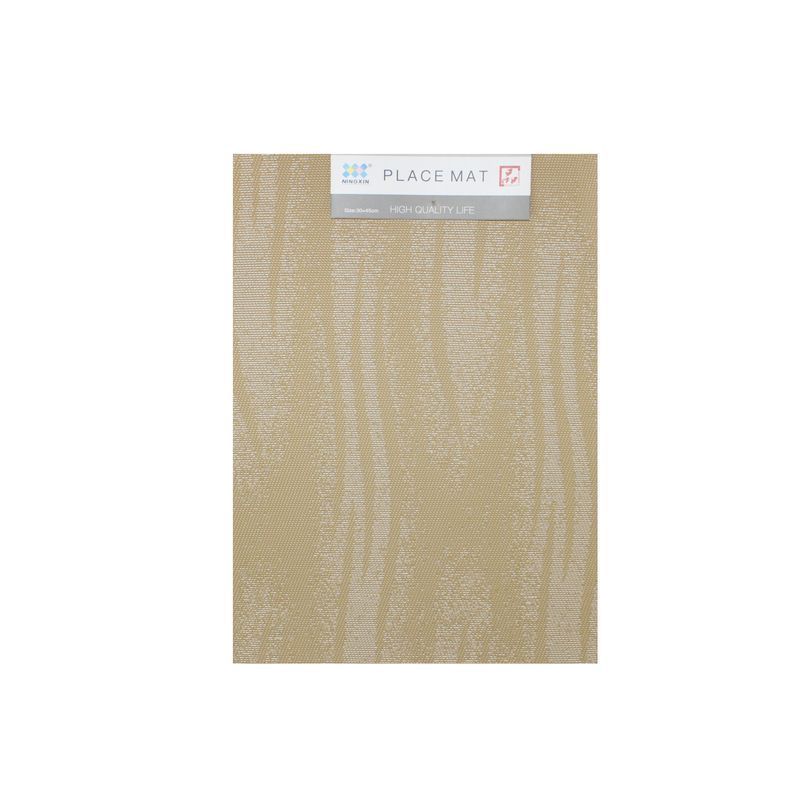 Салфетка сервировочная 30*45см ПВХ ВОЛНА бежевая (240)