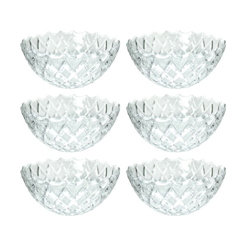 Пиалы набор 6шт 280мл стекло MICHELE BL7292GCL