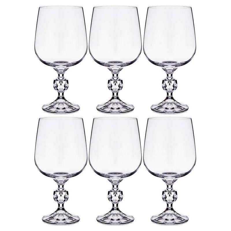 Бокалы для вина набор 6шт 340мл стекло КЛАУДИЯ/СТЕРНА (6/8) 16220