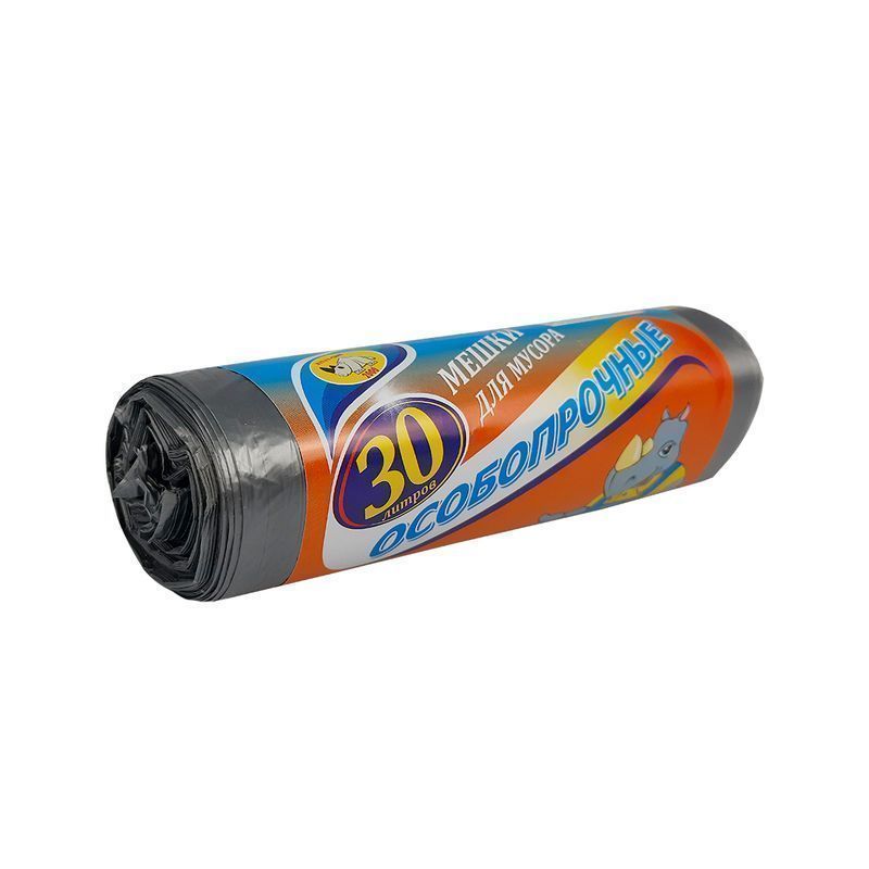 Пакеты для мусора 30л/20шт. СУПЕР (50)