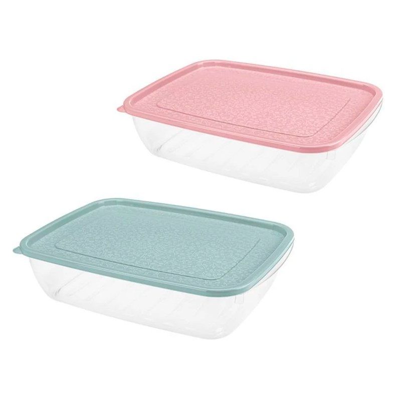 Контейнер пищевой 5л 352*256*85мм пластик АРТ-ДЕКОР (4)