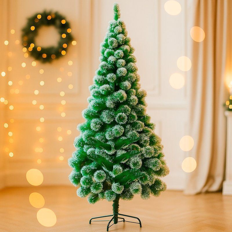 Елка искусственная 150см ЗАСНЕЖЕННАЯ (сосна 150 веток 11см) JC-5210 (1)