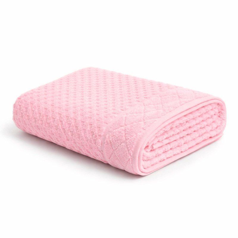 Полотенце махровое 30*50см Лоренцо розовый