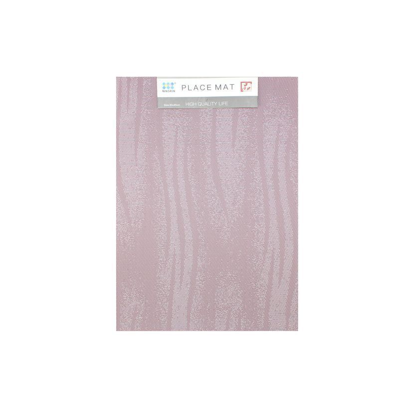 Салфетка сервировочная 30*45см ПВХ ВОЛНА розовая (240)