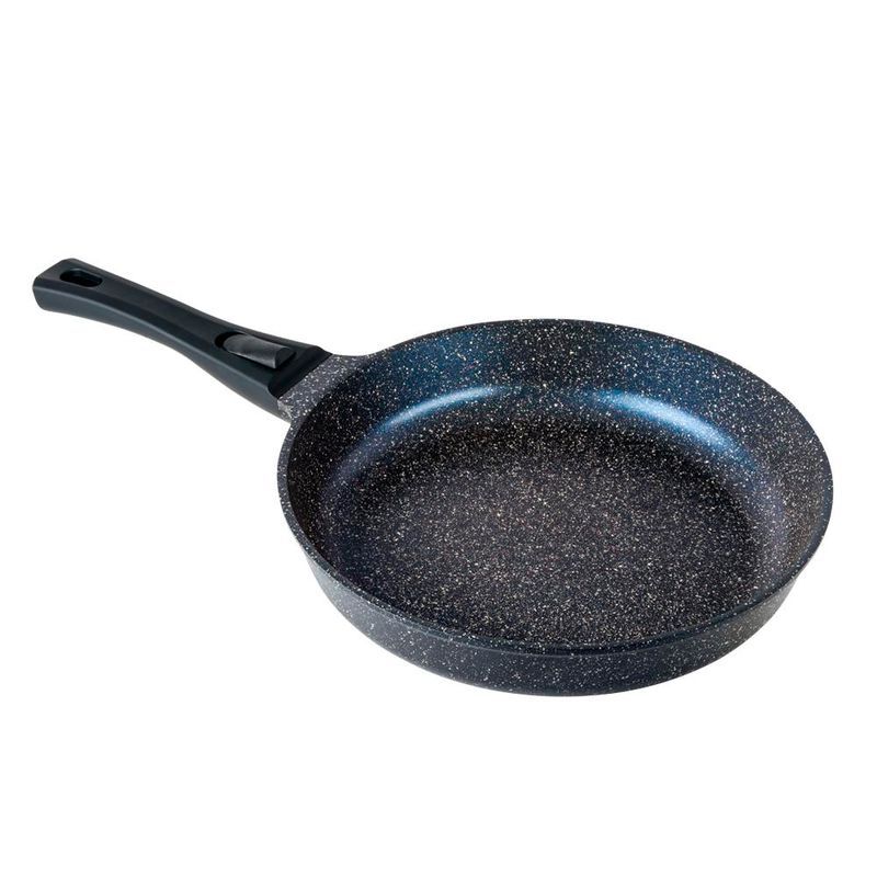 Сковорода 20см h5,1см алюминий АП Гранит индукция без крышки со съемной ручкой (4)