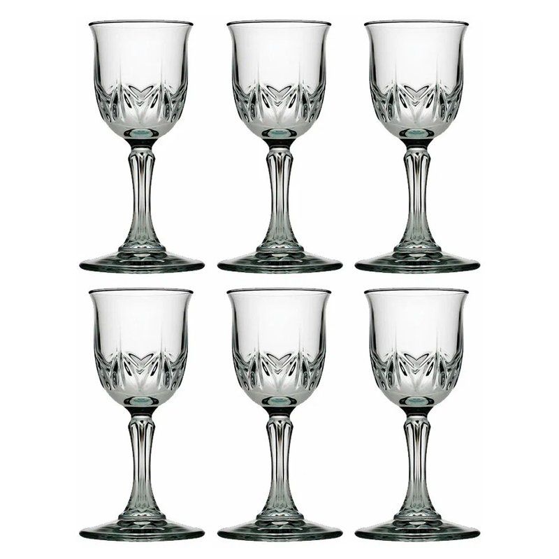 Рюмки набор 6шт 58мл стекло КАРАТ (8)