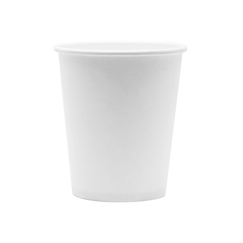 Стакан бумажный 205мл d73мм 1-слойный для горячего белый (1500)