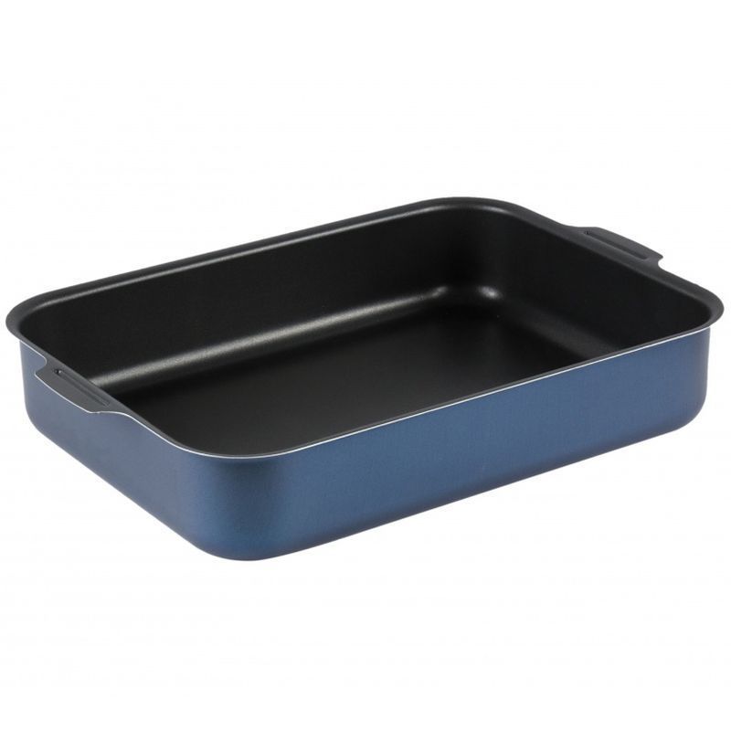 Противень 19*25*5,5см алюминий АП AZURE без крышки 2 ручки (20/26)