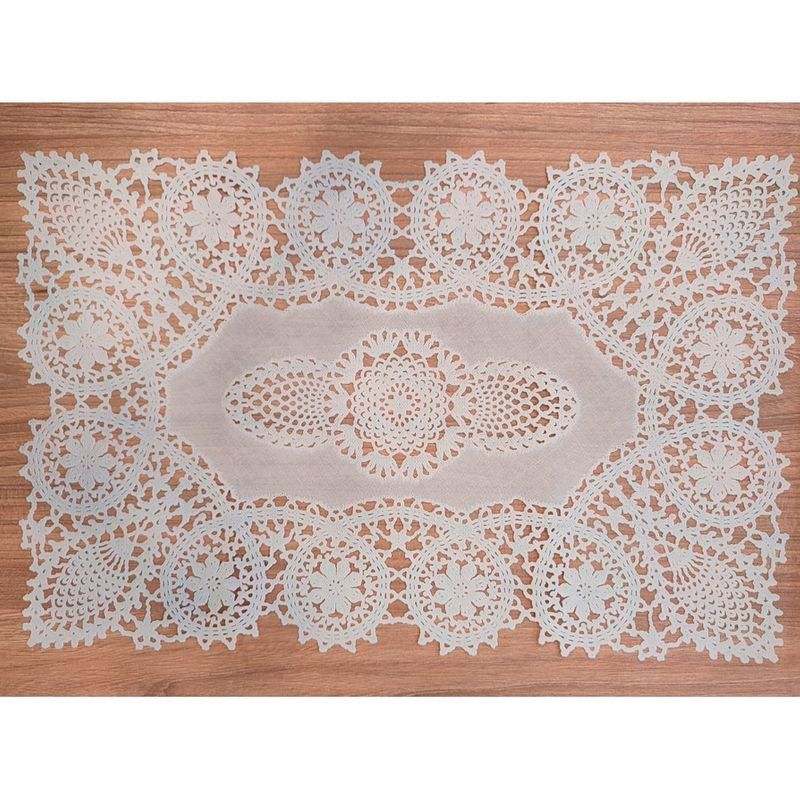 Салфетка ПВХ 16*44 (40*110см) 927 белая (6/240)