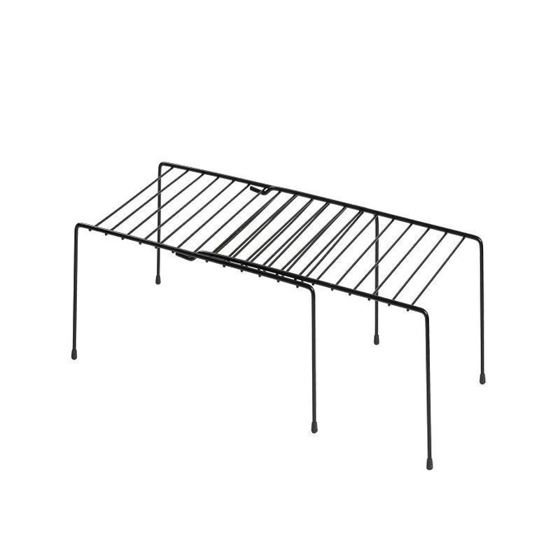 Подставка универсальная раздвижная 340/600*220*150мм металл черная (10)