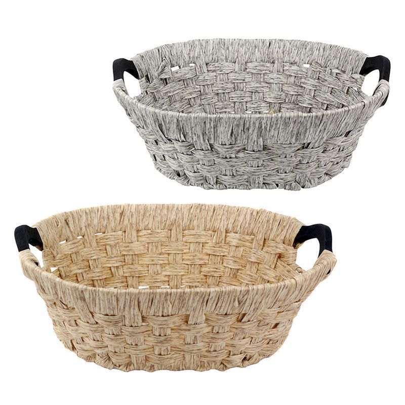 Корзина плетеная 35*28*13см пластик JC-12233 (60)