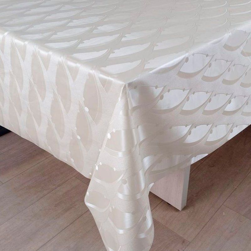 Клеенка ПВХ на тканевой основе BOGEMA шелкография белая 0,28мм*1,37*20м