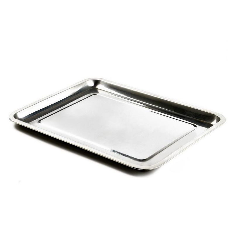 Поднос 40*30*2см нерж.сталь прямоугольный AST-002-ПВ-40 (40)