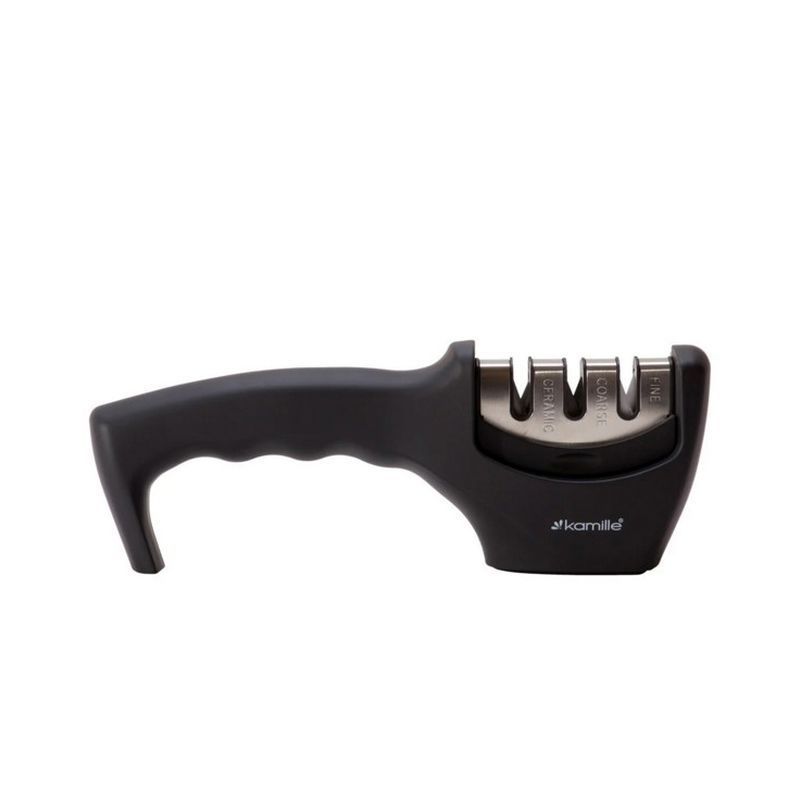 Точилка для ножей 20,5*5*7см пластик/нерж.сталь (50)