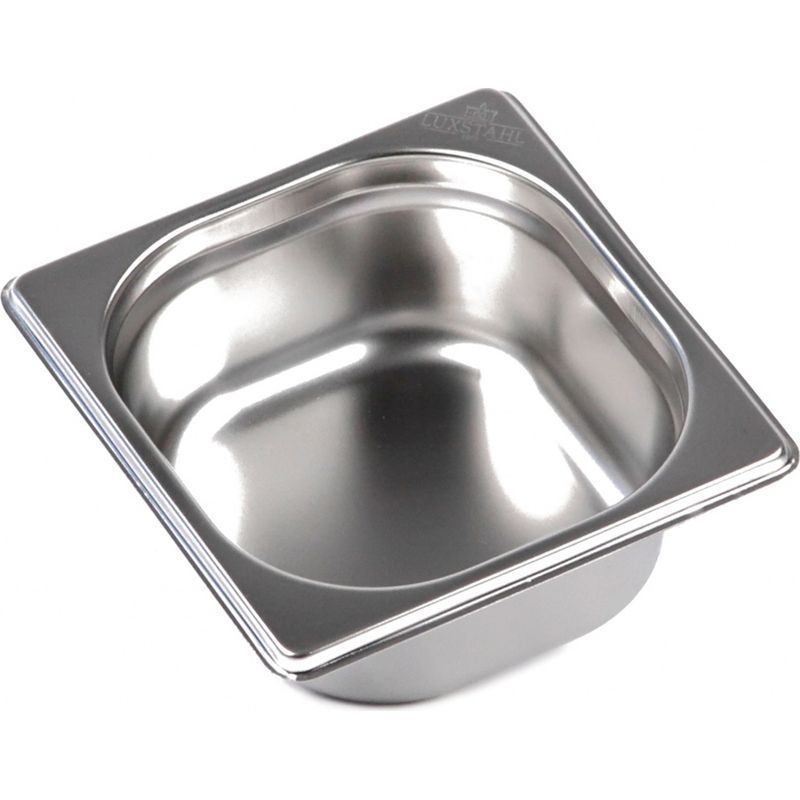 Гастроемкость 0,8мм нерж.сталь 1/6*2,5" 176*164*65мм без крышки 816-2 (6)