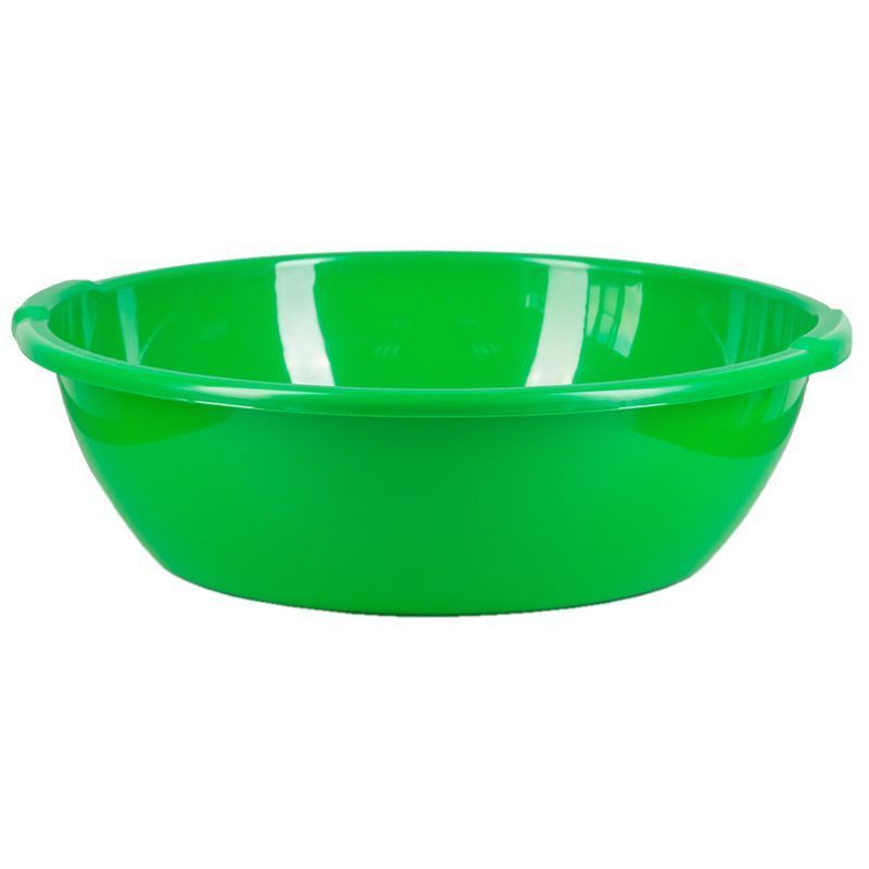 Таз 45л пластик круглый с ручками (10)