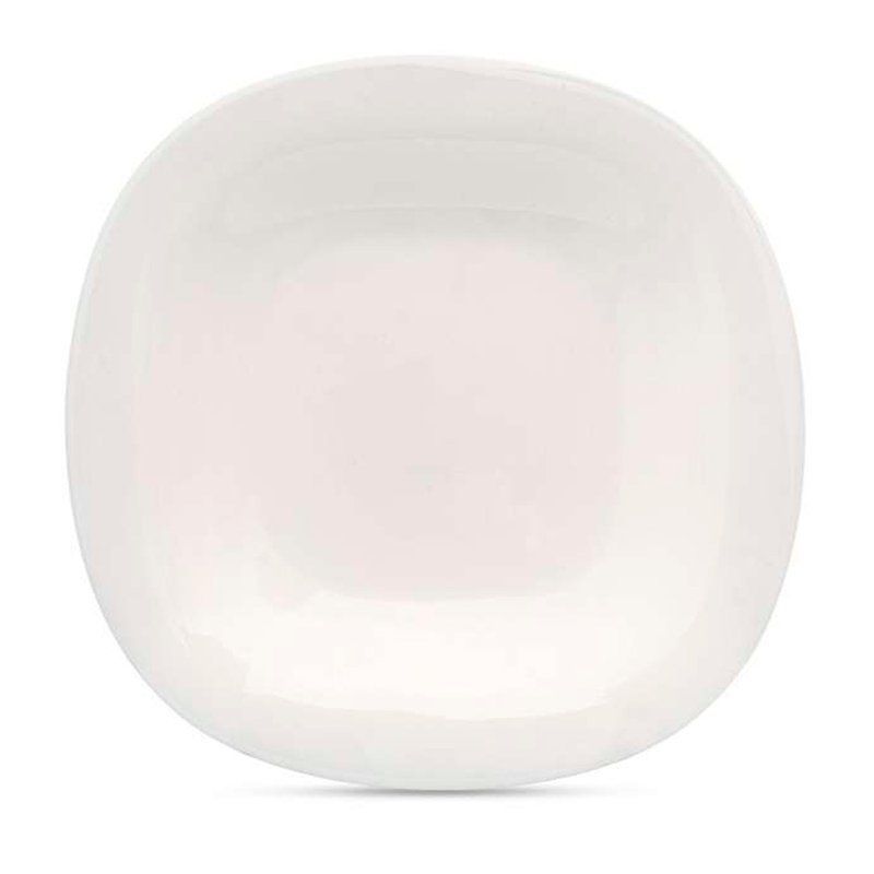 Тарелка мелкая 19см стеклокерамика КАРИН НЬЮ УАЙТ десертная L4454/N6803 (36)