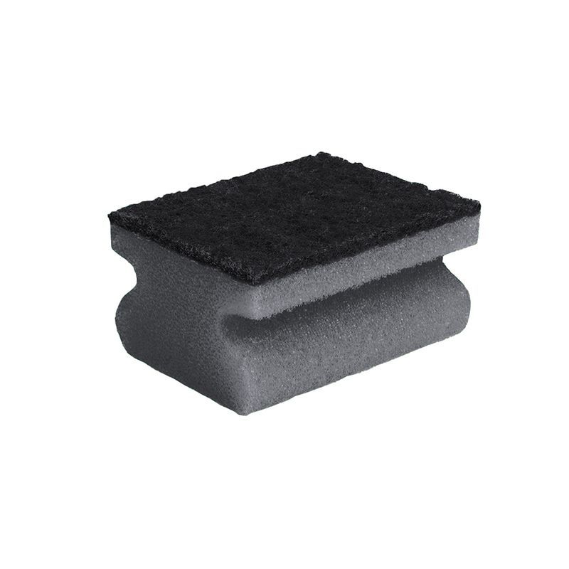 Губки для посуды 5шт поролон Графит профильные YORK (45)