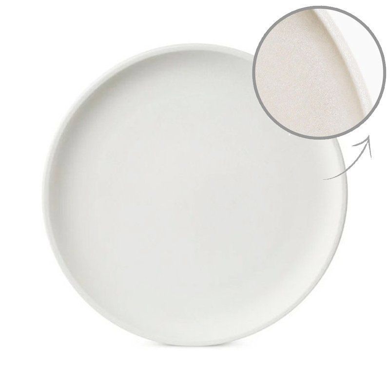 Тарелка мелкая 26см фарфор ROCK WHITE обеденная DM8010 (6)