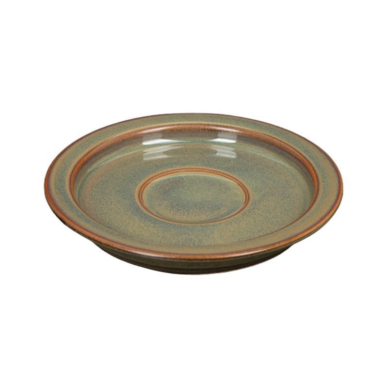 Блюдце 13см фарфор GOURMET COLORE сине-зеленый [LQ-QK15187A-YB001] (6)