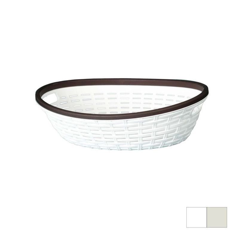 Сухарница 32,2*21,5*9см пластик ПЛЕТЕНКА (25)