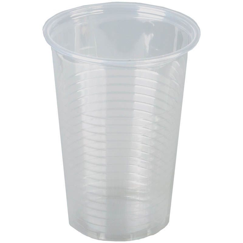 Стакан одноразовый 200мл полистирол прозрачный (100/3000/20/3500/4000) 170-0024
