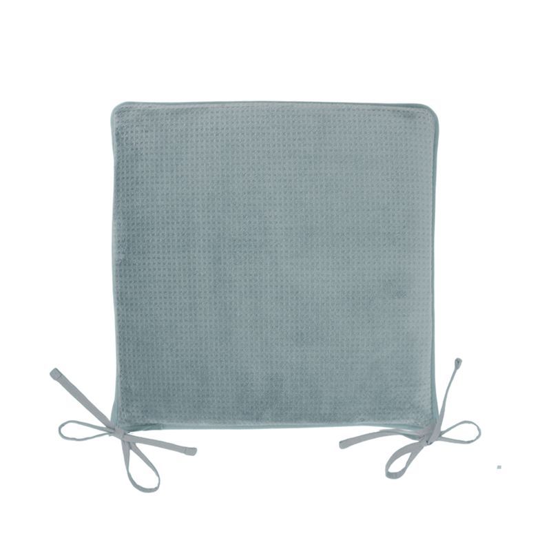 Сидушка на стул (табурет) 40*40 микрофибра серая JC-15781 (25)