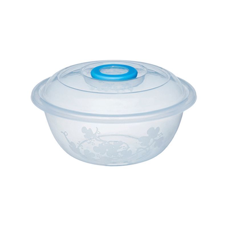 Таз 11л 39,5*15см пластик ИЗОБИЛИЕ круглый с крышкой мерный (30)